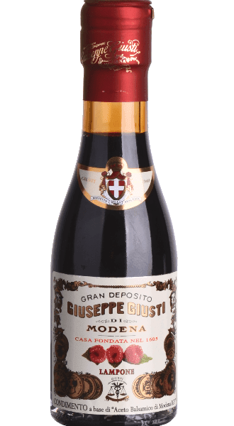 Giuseppe Giusti Condimento a base di Aceto Balsamico di Modena IGP al Lampone - mit Himbeere - 0,1 L