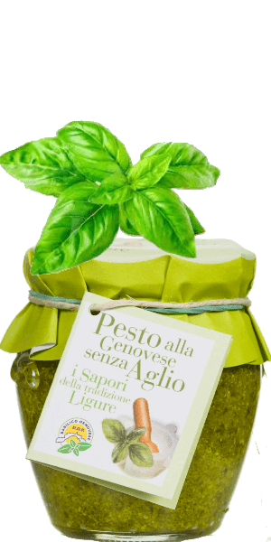 Pesto Genovese Senza Aglio (ohne Knoblauch) I Sapori della Tradizione Ligure 180g - 180 g