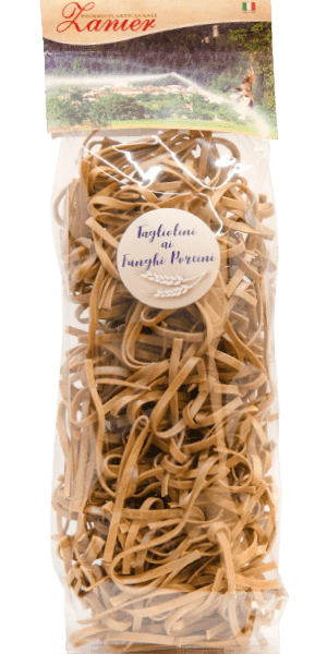 Tagliolini ai Funghi Porcini Zanier Prodotti Artigianale - 250 g