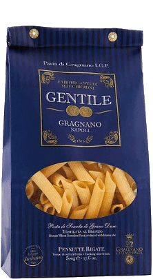 Pastificio Gentile Pasta di Gragnano IGP Pennette Rigate 500g - 500 g