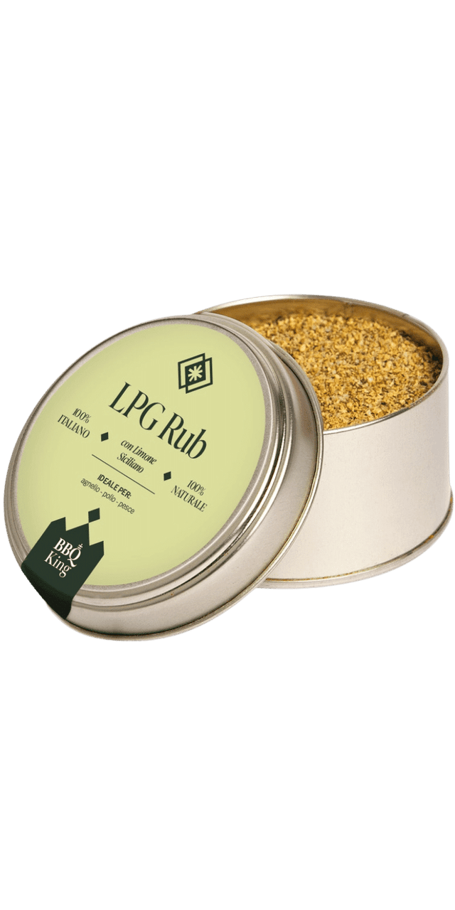 LPG Rub (Lemon Pepper Garlic) 70g - BBQ King - 70 g / Ohne Jahrgang