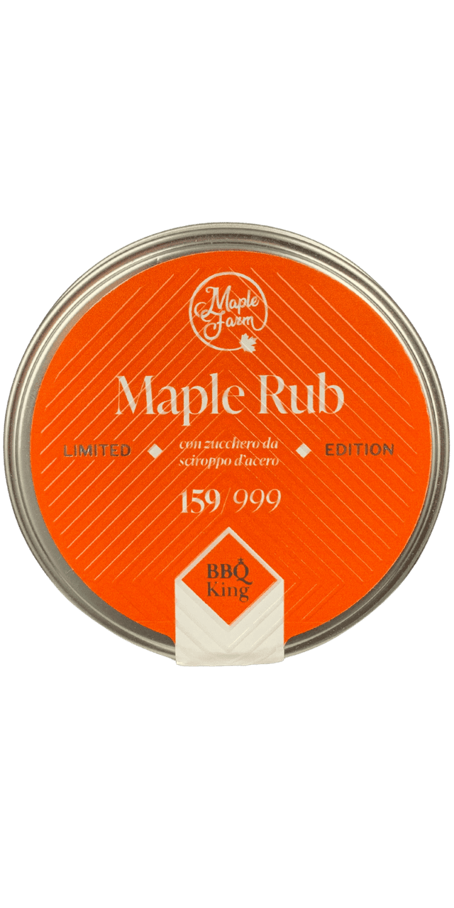 Maple Premium Rub (Limited Edition) 70g - BBQ King - 70 g / Ohne Jahrgang