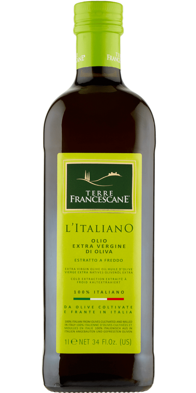 'L'Italiano' Olio Extra Vergine di Oliva 1L - Terre Francescane - 1 L