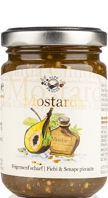 Feigensenf scharf Mostarda Alpe Pragas 160g - 160 g