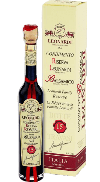 Acetaia Leonardi Riserva di Famiglia Serie 15 Condimento Balsamico - 0,1 L