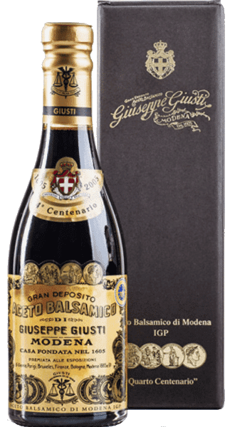 Giuseppe Giusti 4 Medaglie d'Oro Aceto Balsamico di Modena IGP - 0,25 L