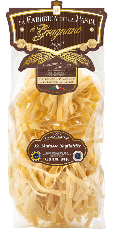 La Fabbrica della Pasta Pasta di Gragnano IGP Tagliatelle è Matasse 500g - 500 g