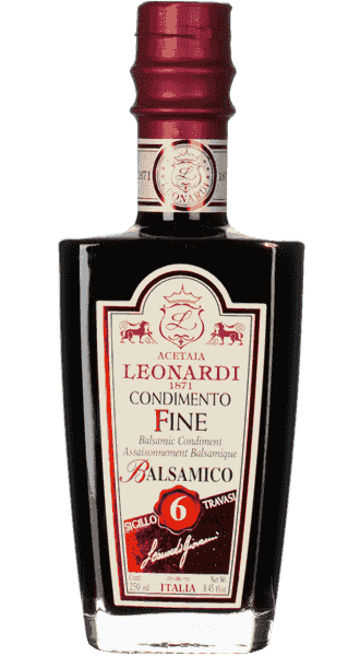 Acetaia Leonardi Sigillo Rosso 6 Travasi Condimento Balsamico - 0,25 L
