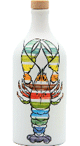 Frantoio Muraglia Olio Extra Vergine di Oliva - Tonkrug POP ART Aragosta - 0,5 L