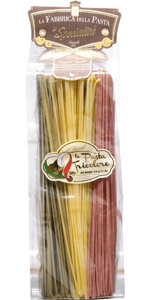 e' Spaghetti la Pasta Tricolore IGP 500g La Fabbrica della Pasta Pasta di Gragnano - 500 g