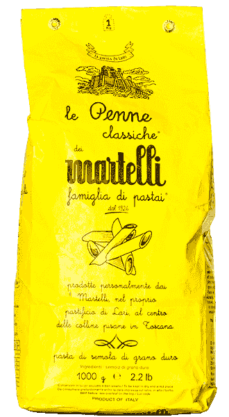 Pasta Martelli le Penne Classiche 500g - 500 g