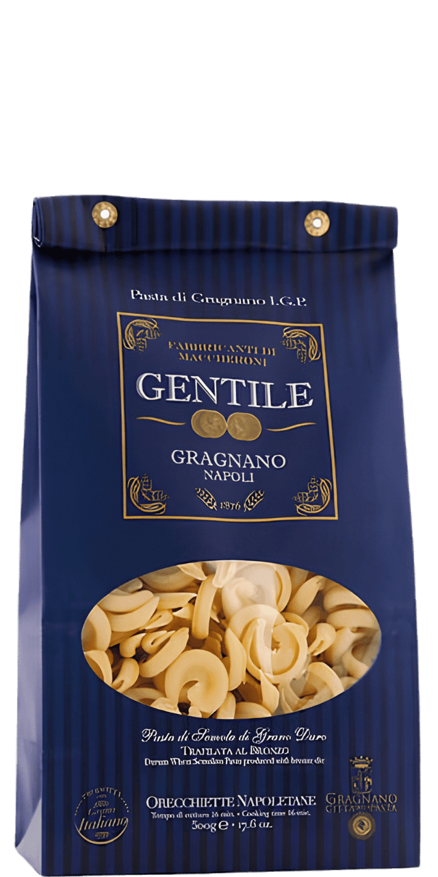 Pastificio Gentile Pasta di Gragnano IGP Orecchiette Napoletane 500g - 500 g