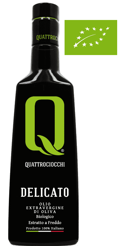 Delicato Olio Extra Vergine di Oliva BIO 500ml - Quattrociocchi - 0,5 L