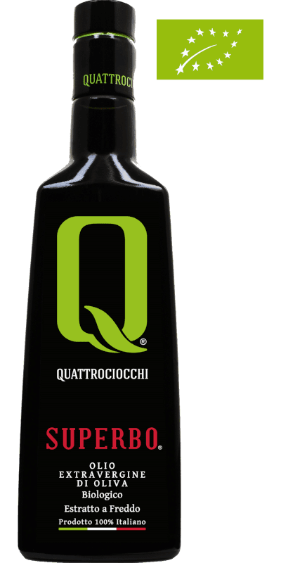 Superbo Olio Extra Vergine di Oliva BIO 500ml - Quattrociocchi - 0,5 L