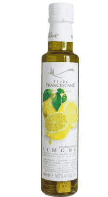 Zitronen-Würzöl auf Basis von Olivenöl Extra Vergine - Terre Francescane - 0,25 L