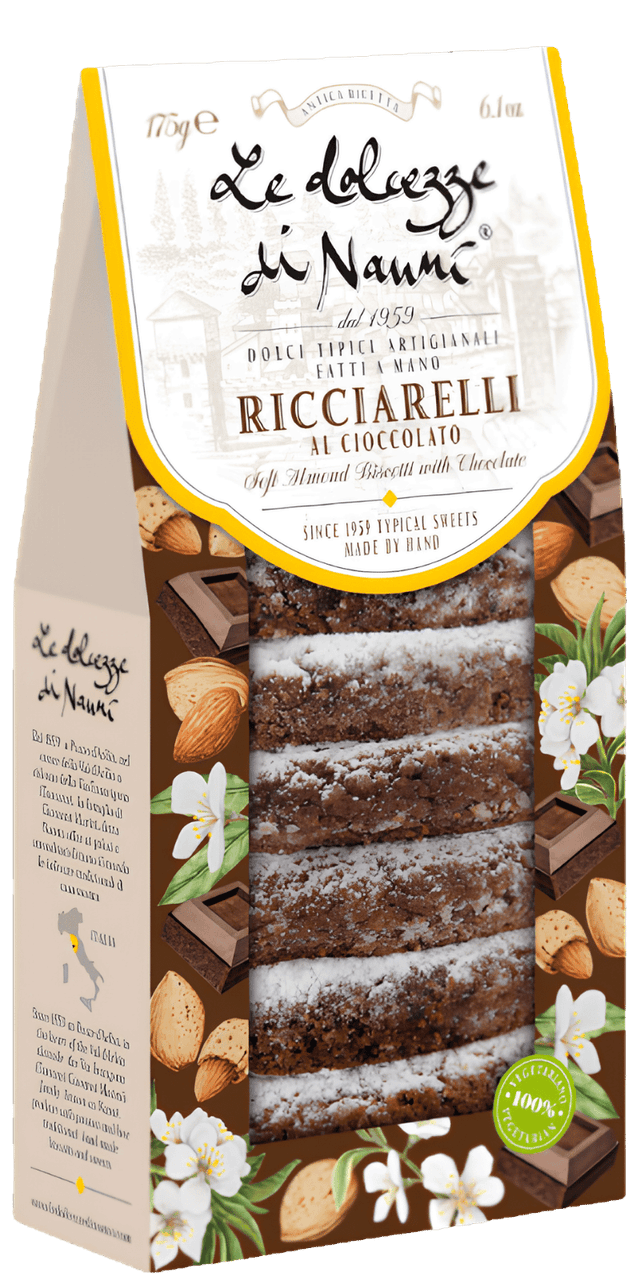 Ricciarelli al Cioccolato 175g - Le Dolcezze di Nanni - 175 g / Ohne Jahrgang