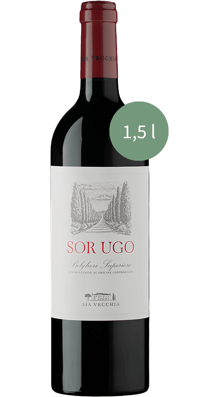Sor Ugo Bolgheri Rosso Superiore DOC Aia Vecchia - 1,5 L / 2022
