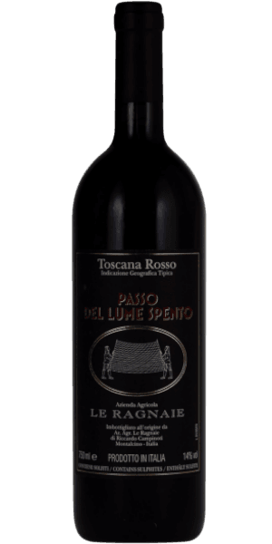 Brunello di Montalcino Passo del Lume Spento DOCG Le Ragnaie - 0,75 L / 2019
