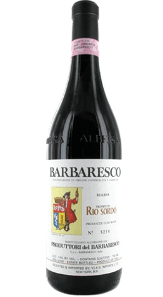 Barbaresco DOCG Riserva Rio Sordo Produttori del Barbaresco - 0,75 L / 2019