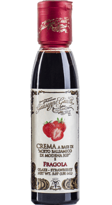 Giuseppe Giusti Crema a base di Aceto Balsamico IGT alla Fragola - mit Erdbeere - 0,15 L