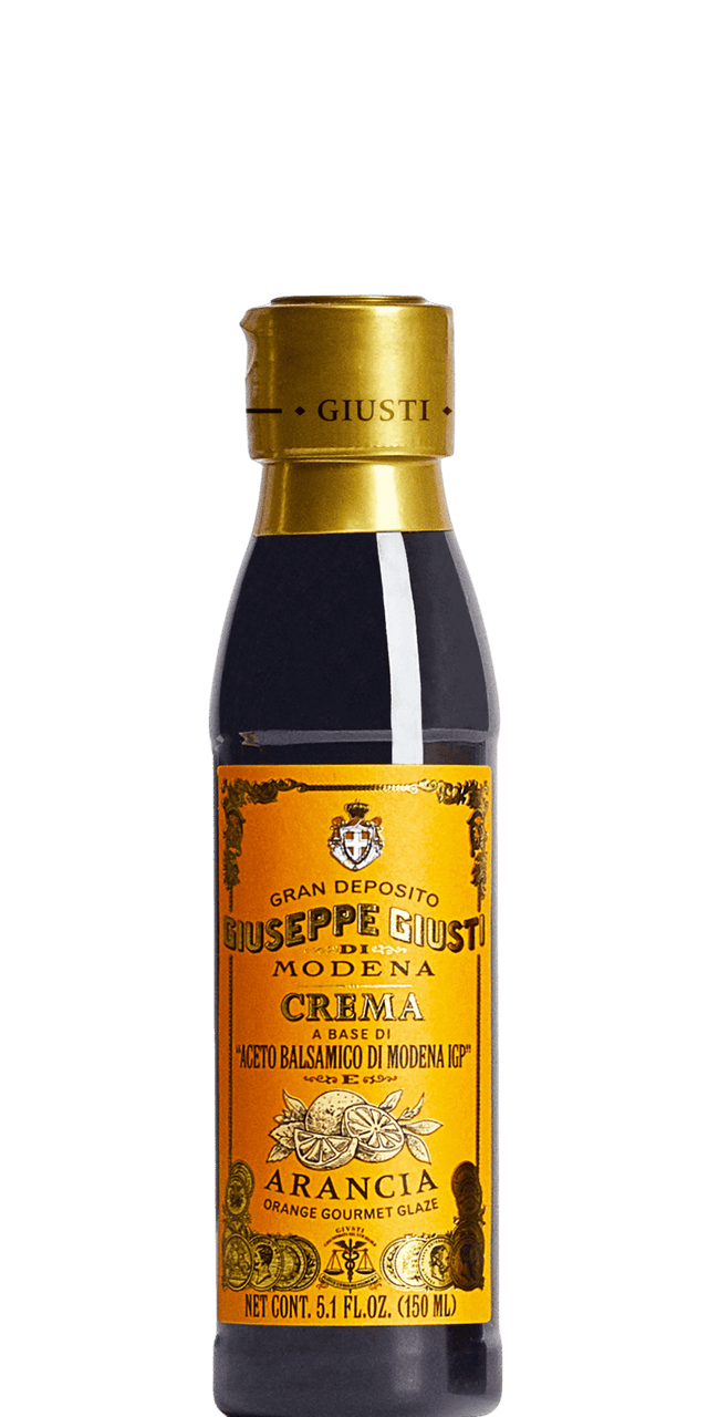 Giuseppe Giusti Crema a base di Aceto Balsamico di Modena IGP all'Arancia - mit Orange - 0,15 L