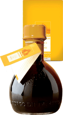 Il Borgo del Balsamico Etichetta Gialla Condimento del Borgo Invecchiato 250ml - 0,25 L