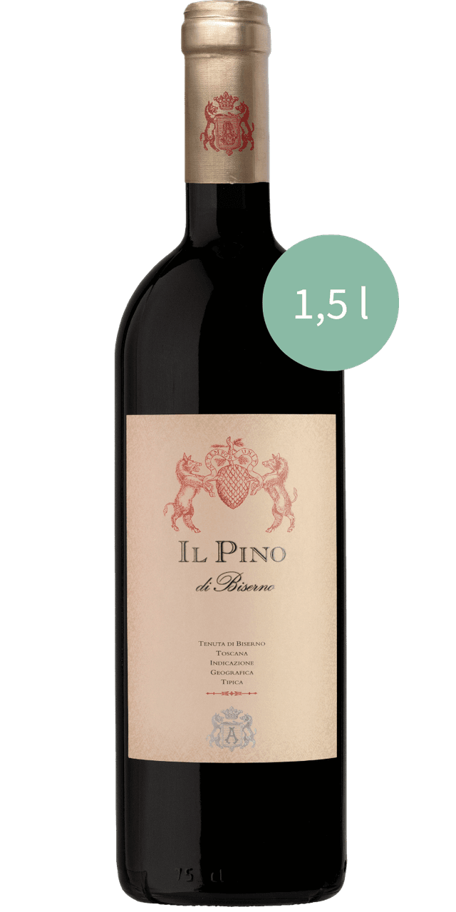 Il Pino di Biserno Toscana Rosso IGT 1,5L Magnum - Tenuta di Biserno - 1,5 L / 2022