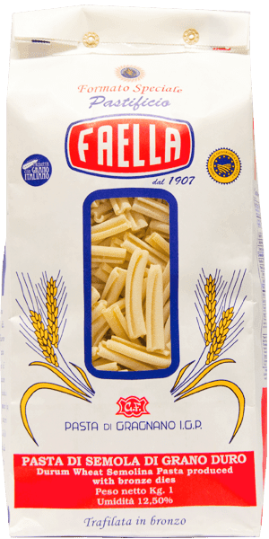 Caserecci 1kg - Pastificio Faella Pasta di Gragnano IGP - 1 kg