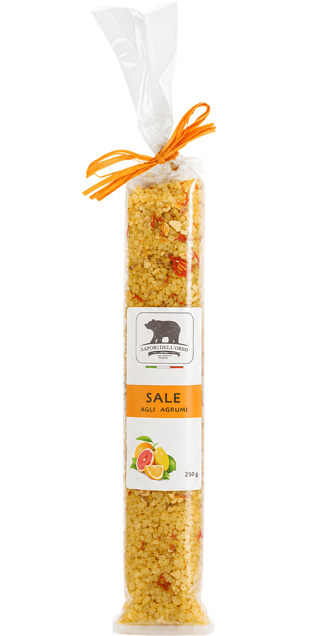 Salz mit Zitrusfrüchten Sapori dell'Orso - 250 g