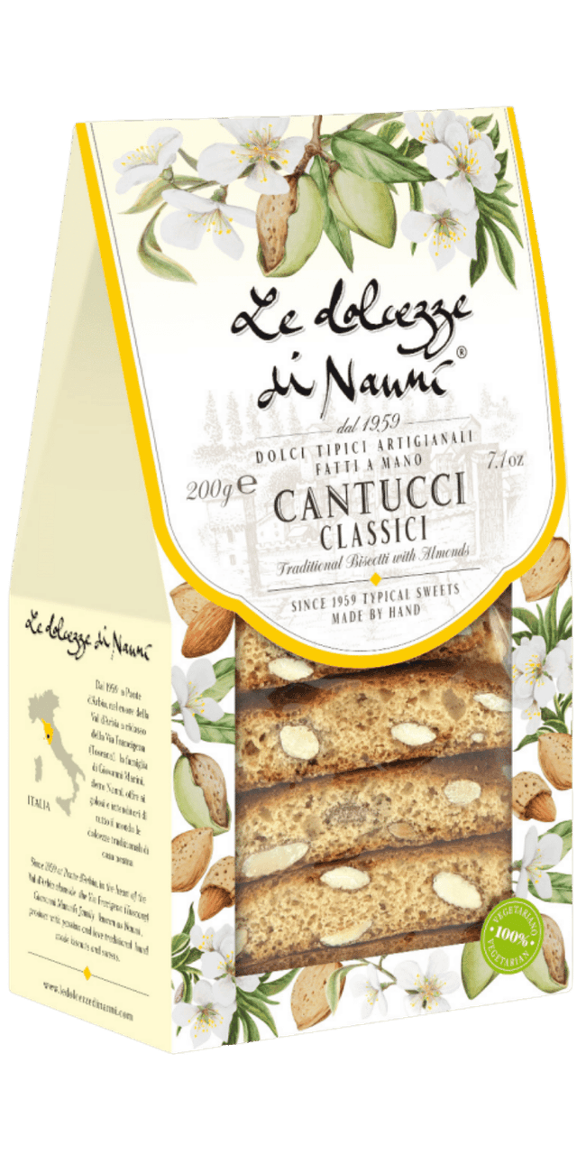 Cantucci Lunghi Classici 200g - Le Dolcezze di Nanni - 200 g / Ohne Jahrgang