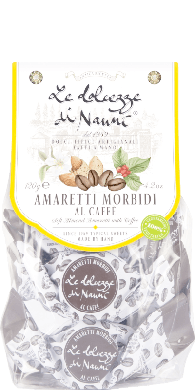 Amaretti Morbidi al Caffè 120g - Le Dolcezze di Nanni - 120 g / Ohne Jahrgang