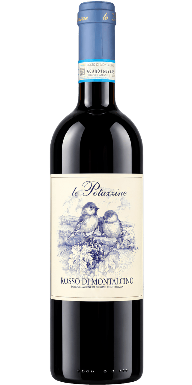 Rosso di Montalcino DOC - Le Potazzine - 0,75 L / 2023