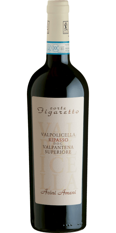 'Acini Ameni' Valpolicella Superiore Ripasso DOC Valpantena - Corte Figaretto - 0,75 L / 2023 'Acini Ameni' Valpolicella Superiore Ripasso DOC Valpantena - Corte Figaretto - 0,75 L / 2023