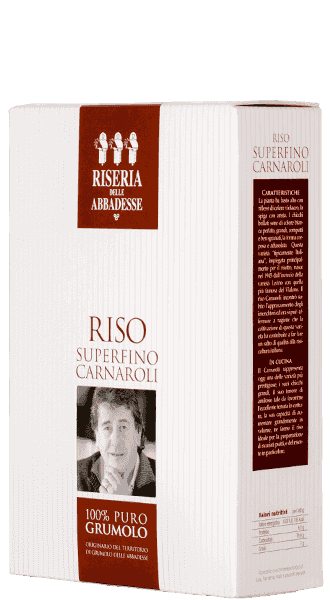 .Riso Superfino Carnaroli Riseria delle Abbadesse - 1 kg .Riso Superfino Carnaroli Riseria delle Abbadesse - 1 kg