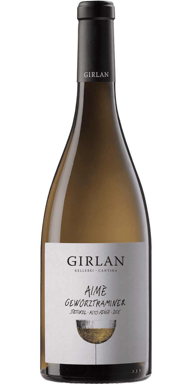 Aimè Südtiroler Gewürztraminer DOC - Kellerei Girlan - 0,75 L / 2025 Aimè Südtiroler Gewürztraminer DOC - Kellerei Girlan - 0,75 L / 2025