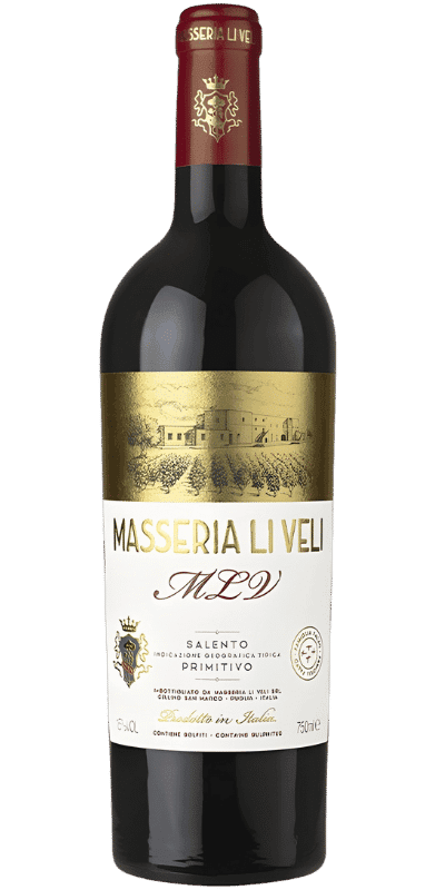 MLV Primitivo del Salento IGT Masseria Li Veli - 0,75 L / 2023 MLV Primitivo del Salento IGT Masseria Li Veli - 0,75 L / 2023