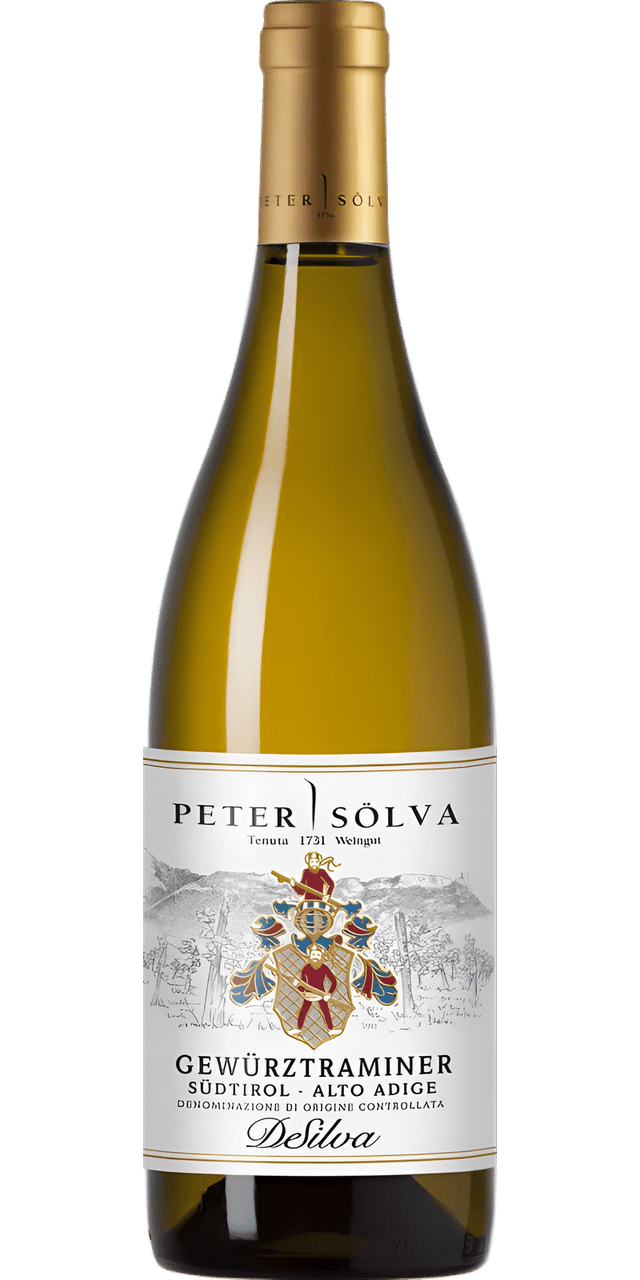 DeSilva Südtiroler Gewürztraminer DOC - Peter Sölva - 0,75 L / 2024 DeSilva Südtiroler Gewürztraminer DOC - Peter Sölva - 0,75 L / 2024
