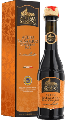Aceto Balsamico di Modena IGP Invecchiato Etichetta Arancione CILIEGIO Acetaia Sereni - 0,25 L Aceto Balsamico di Modena IGP Invecchiato Etichetta Arancione CILIEGIO Acetaia Sereni - 0,25 L