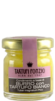 Butter mit Weißem Trüffel Tartufi Ponzio 30g - 30 g Butter mit Weißem Trüffel Tartufi Ponzio 30g - 30 g