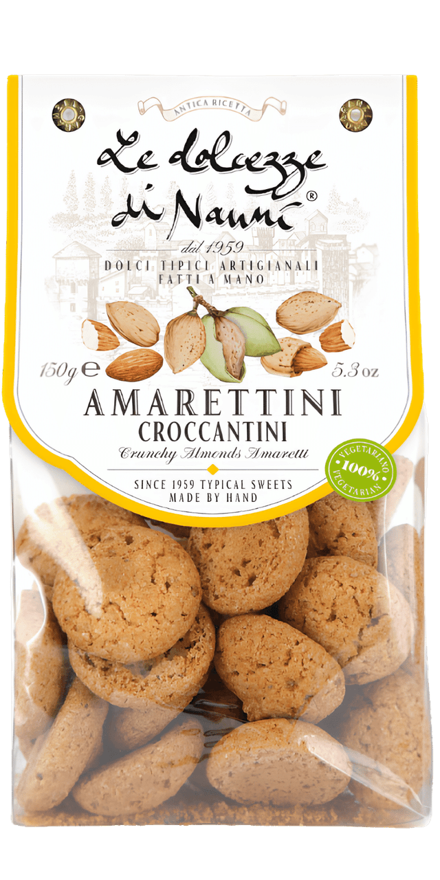 Amarettini Croccantini 150g - Le Dolcezze di Nanni - 150 g Amarettini Croccantini 150g - Le Dolcezze di Nanni - 150 g