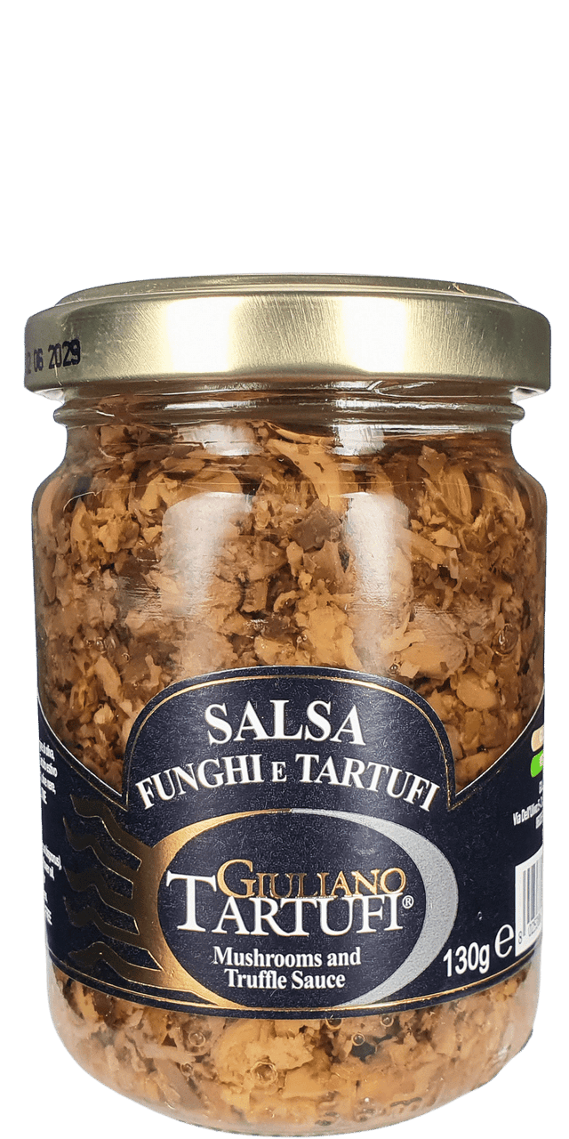 Salsa Funghi e Tartufi Giuliano Tartufi 130g - 80 g Salsa Funghi e Tartufi Giuliano Tartufi 130g - 80 g