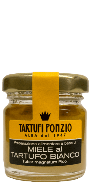 Honig mit Weißem Trüffel Tartufi Ponzio - 40 g Honig mit Weißem Trüffel Tartufi Ponzio - 40 g