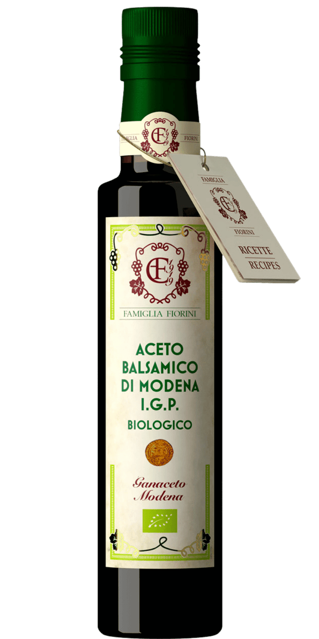 Aceto Balsamico di Modena IGP BIO Modena 1 Fiorino Bronzo BIO Famiglia Fiorini - 0,25 L Aceto Balsamico di Modena IGP BIO Modena 1 Fiorino Bronzo BIO Famiglia Fiorini - 0,25 L