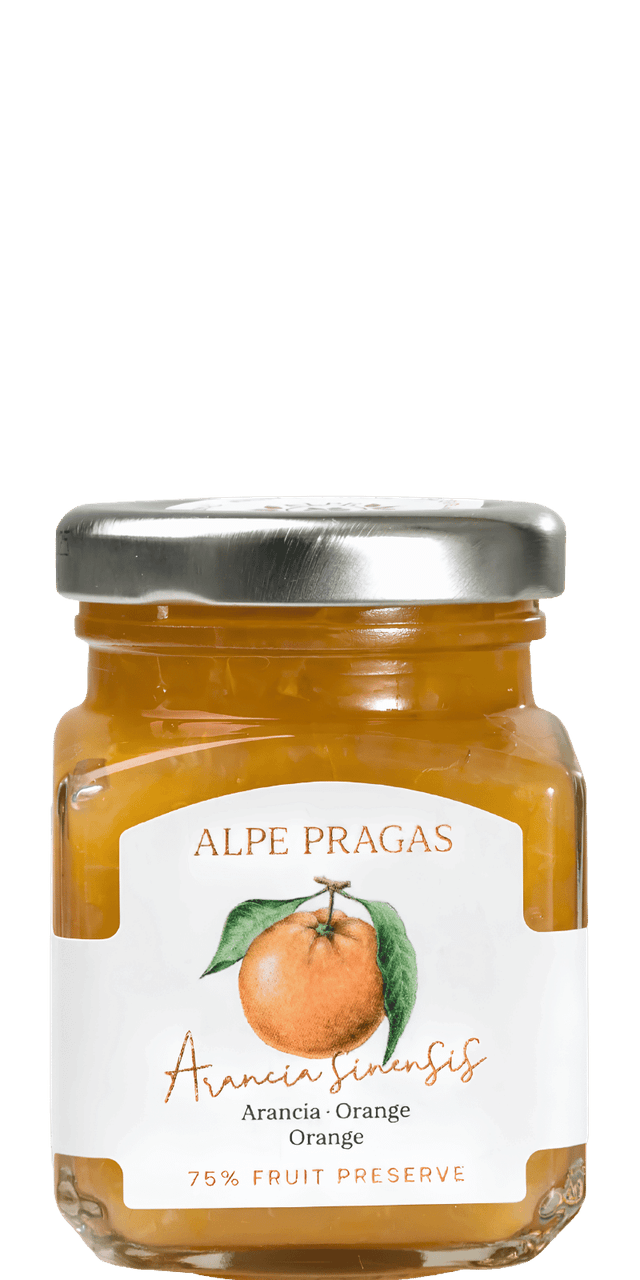Arancia sinensis Orange Fruchtaufstrich Alpe Pragas 335g - 335 g Arancia sinensis Orange Fruchtaufstrich Alpe Pragas 335g - 335 g