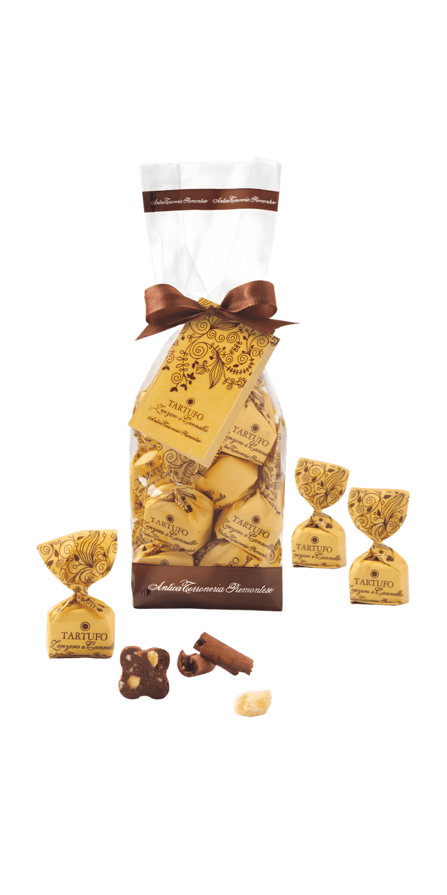 Tartufi Ingwer und Zimt 200g - Antica Torroneria Piemontese - 200 g Tartufi Ingwer und Zimt 200g - Antica Torroneria Piemontese - 200 g