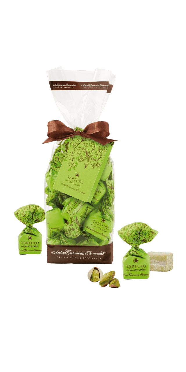 Tartufo al Pistacchio 200g - Antica Torroneria Piemontese - 200 g Tartufo al Pistacchio 200g - Antica Torroneria Piemontese - 200 g