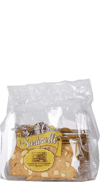 I Sartorelli alle Mandorle Biscotti Le Bontà del Forno Artigianale 170g - 170 g I Sartorelli alle Mandorle Biscotti Le Bontà del Forno Artigianale 170g - 170 g