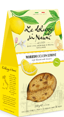 Morbiducci al Limone 200g - Le Dolcezze di Nanni - 200 g Morbiducci al Limone 200g - Le Dolcezze di Nanni - 200 g