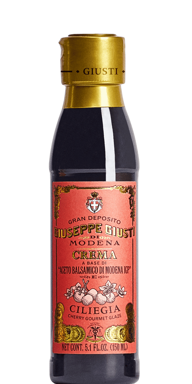 Giuseppe Giusti Crema a base di Aceto Balsamico di Modena IGP alla Ciliegia - mit Kirsche - 0,15 L Giuseppe Giusti Crema a base di Aceto Balsamico di Modena IGP alla Ciliegia - mit Kirsche - 0,15 L