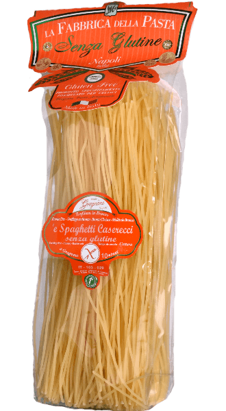 La Fabbrica della Pasta Pasta di Gragnano IGP è Spaghetti Casarecci - glutenfreie Pasta 500g - 500 g La Fabbrica della Pasta Pasta di Gragnano IGP è Spaghetti Casarecci - glutenfreie Pasta 500g - 500 g